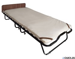 Раскладная кровать Элита-М+изголовье+мет. колеса  (200x90х43) - фото 41133