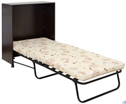 Раскладушка кровать-тумба Карина (190x80x35) венге - фото 41192