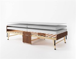 Раскладушка деревянная Основа сна Big ОРЕХ   (200x90х43см) - фото 41707 Раскладушка деревянная Основа сна Big ОРЕХ   (200x90х43см) - фото 41707