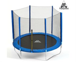 Батут DFC Trampoline Fitness 5ft наружн.сетка, синий (152см) 5FT-TR-B - фото 44475