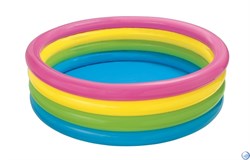 Бассейн детский с цветными кольцами Intex 56441 (168х41) - фото 56354