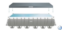 Каркасный бассейн Ultra XTR Rectangular Frame Intex 26368 + песочный фильтр+хлоргенератор, полный комплект (732х366х132см) - фото 57349