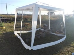 Тент-шатер с москитной сеткой GK-001С (3х3/2,4х2,4м) - фото 58127
