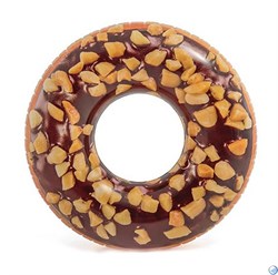 Надувной круг "Шоколадный пончик" Intex 56262 (114см) - фото 59067