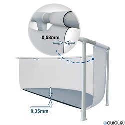 Каркасный бассейн Intex 26732 + фильтр-насос,лестница,тент,подстилка (549х122см) - фото 59498