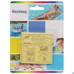 Ремкомплект для бассейнов Bestway 62068 (10 самоклеящихся заплат) - фото 59508