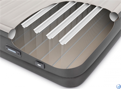 Надувная кровать Premaire II Elevated Airbed Intex 64926 двуспальная со встр. насосом  (152х203х46) - фото 59764