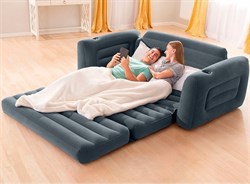 Надувной диван-кровать Intex 66552 (203х224х66) без насоса - фото 60106