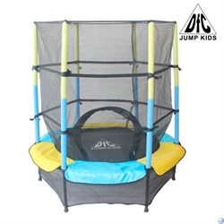 Батут DFC JUMP KIDS 55" желт/син, сетка (137см), 55INCH-JD-YB - фото 60707