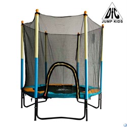 Батут DFC JUMP KIDS 60" желт/син, сетка (150см), 60INCH-JD-BY - фото 60711