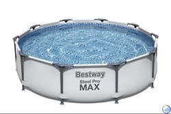 Каркасный бассейн  Steel Pro MAX Bestway 56408 +фильтр-насос (305х76 ) - фото 61025
