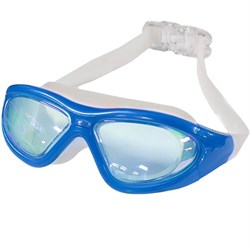 Очки для плавания взрослые полу-маска (Голубой) B31537-2 - фото 62252