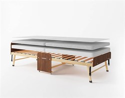 Деревянная ортопедическая раскладушка Основа сна (ОРЕХ)(190x80х43см) - фото 62331 Деревянная ортопедическая раскладушка Основа сна (ОРЕХ)(190x80х43см) - фото 62331