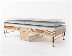 Деревянная ортопедическая раскладушка Основа сна (ОРЕХ)(190x80х43см) - фото 62340 Деревянная ортопедическая раскладушка Основа сна (ОРЕХ)(190x80х43см) - фото 62340