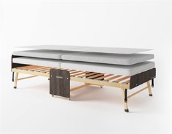 Раскладушка деревянная Основа сна Big ОРЕХ   (200x90х43см) - фото 62674 Раскладушка деревянная Основа сна Big ОРЕХ   (200x90х43см) - фото 62674