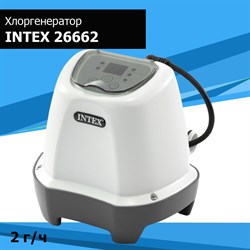 Хлоргенератор Intex 26662  (2 гр/ч) для бассейна - фото 62839