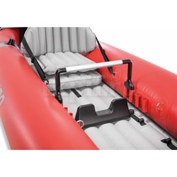 Надувная лодка / байдарка Excursion Pro K2 Intex 68309 + насос и весла (384х94см) - фото 63160