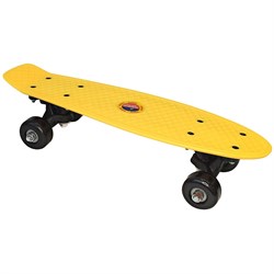 Скейтборд пластиковый 41x12cm (желтый) (SK400) E33082 - фото 64737