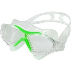 Очки маска для плавания взрослая (зеленые) E36873-6 - фото 66140
