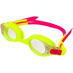 E36897 Очки для плавания детские (салатово/розовые) - фото 66155