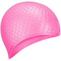 E36877-6 Шапочка для плавания силиконовая Bubble Cap (Розовый) - фото 66227