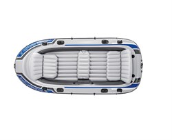 Надувная лодка Intex 68325 5-ти местная Excursion 5 Set + насос и весла - фото 66323