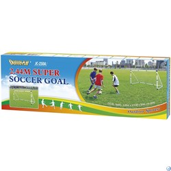 Ворота игровые DFC 8ft Super Soccer GOAL250A  244 х 96 х 130 см - фото 70265