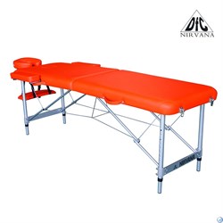 Массажный стол DFC NIRVANA, Elegant, 186х60х4 см, алюм. ножки, цвет оранжевый (Orange),  TS2010_Or - фото 70843