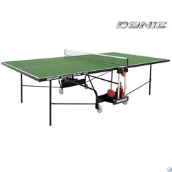 Всепогодный теннисный стол Donic Outdoor Roller 400 зеленый 230294-G - фото 71178