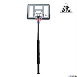 Баскетбольная стационарная стойка DFC ING44P3 112x75cm раздвиж. рег-ка - фото 72288