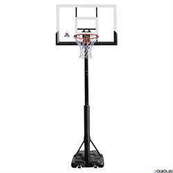 Баскетбольная мобильная стойка DFC STAND56P 143x80cm поликарбонат - фото 72363