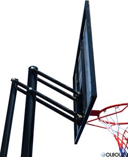 Баскетбольная мобильная стойка DFC STAND48P 120x80cm поликарбонат - фото 73006