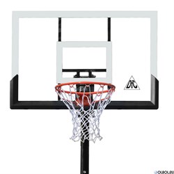 Баскетбольная мобильная стойка DFC STAND48P 120x80cm поликарбонат - фото 73008