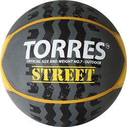 Мяч баскетбольный TORRES STREET, р.7 B02417 - фото 73795
