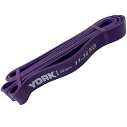 Эспандер-Резиновая петля "York" TPR Crossfit 2080х4.5х32мм (фиолетовый) (RBT-104/B34951) (11 - 36 кг) - фото 74021