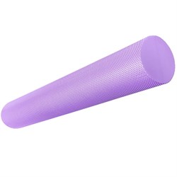 E39106-3 Ролик для йоги полумягкий Профи 90x15cm (фиолетовый) (ЭВА) - фото 75420