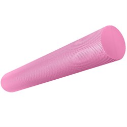 E39106-4 Ролик для йоги полумягкий Профи 90x15cm (розовый) (ЭВА) - фото 75421