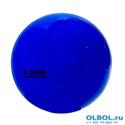 Мяч для художественной гимнастики однотонный, d=15 см (синий) - фото 75572