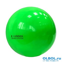 Мяч для художественной гимнастики однотонный, d=19 см (зеленый) - фото 75576