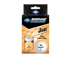 Мячики для н/тенниса DONIC JADE 40+ 6 штук, белый + оранжевый 608509 - фото 76269