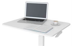 Стол для ноутбука Cactus VM-FDS102 столешница МДФ белый 80x60x122см (CS-FDS102WWT) - фото 76527