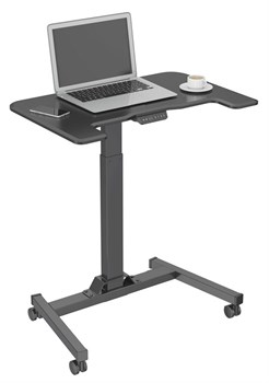 Стол для ноутбука Cactus VM-FDE101 столешница МДФ черный 80x60x123см (CS-FDE101BBK) - фото 76547