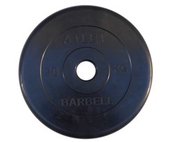 Диск обрезиненный BARBELL ATLET 25 кг / диаметр 51 мм - фото 77477