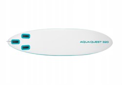 Sup-доска для плавания 68242 "Aqua Quest 320" 320x81x15см, насос, весло, лиш, сумка - фото 78366