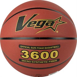 Мяч баскетбольный VEGA 3600, OBU-718, FIBA, р.7 - фото 78414