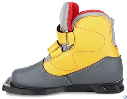 Ботинки лыжные 75мм KIDS серо-желтый р.30 - фото 80095