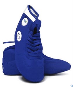Обувь для борьбы Green Hill синяя/белая - фото 80371