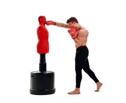 Манекен Boxing Punching Man-Medium TLS-BR (красный) - фото 81085