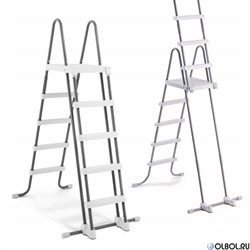 Intex 26742 / Каркасный бассейн Intex Greywood Prism Frame / 457х122см / + фильтр-насос (3785 л/ч)+лестница+тент+подстилка - фото 82503