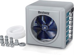 Тепловой насос Bestway 58748 (до 30,0м3, 4кВт, шланг 1,5м/32мм, адаптер 32/38мм, фильтр от 2006л/ч) - фото 82559